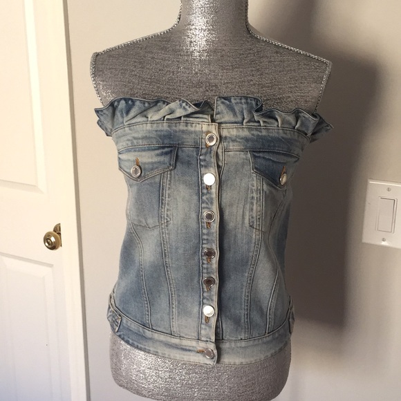 Miss Sixty | Tops | Miss Sixty Denim 